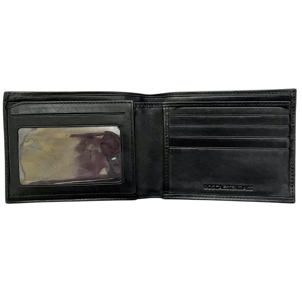 Bosca Essentials Black Old Leather Continental Id… - image 3
